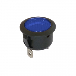 Lámpara de Señal 20mm Azul 12V y 24V