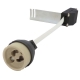 GU10 Lamp Holder with Stirrup Bracket and Heat Resistant Cable