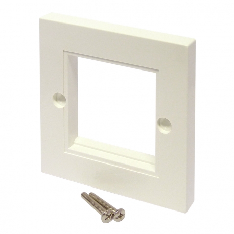 Outlet Wall Plate Frame - White