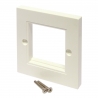 Outlet Wall Plate Frame - White