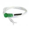Green 6mm Indicator 240V Leaded