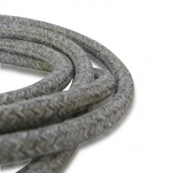 Cable Textil Gris - 2 x 0,75mm