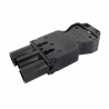 GST Connector Male, 3 Pole 16A Pluggable Connector for Lighting