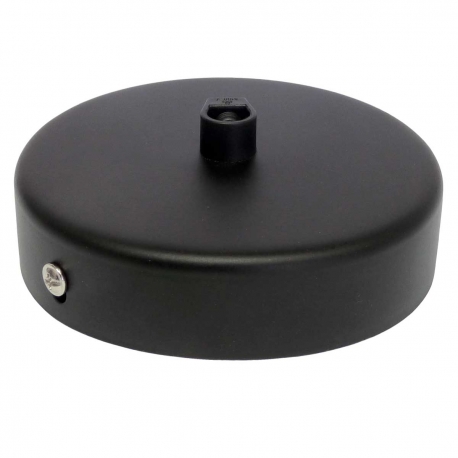 Black Ceiling Rose - Matt