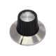 Control Knob, Bakelite and Aluminium Skirt