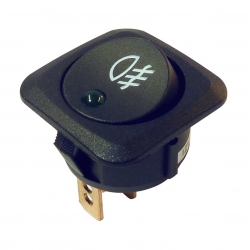 Interrupteur à Bascule Rond Voyant Vert