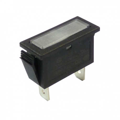 White Rectangular Indicator Light 240V