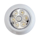 Surface Mount LED Light with Push Button and Swivel Function
