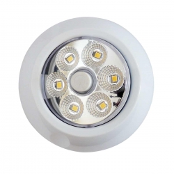 Surface Mount LED Light with Push Button Rotate and Swivel Function