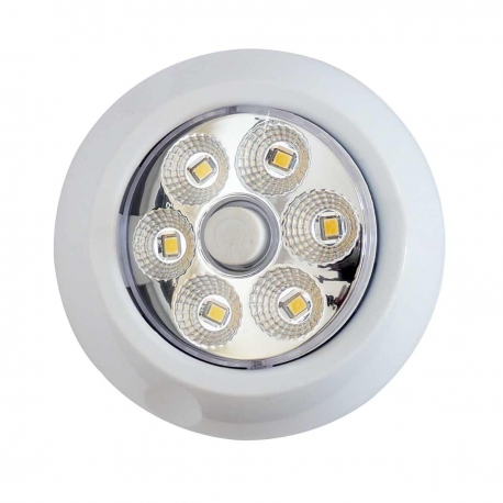 Surface Mount LED Light with Push Button and Swivel Function