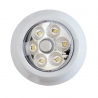 Surface Mount LED Light with Push Button and Swivel Function