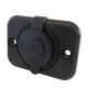 Waterproof 12V and 24V Power Socket with Flush Mount Bracket