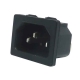Conector IEC C14 Chasis Macho