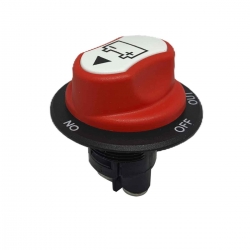 Battery Isolator Switch / Kill Switch 50 Amp Removable Actuator
