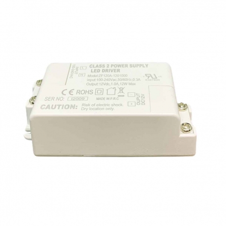 12V 1A 12W LED Driver for LED Strip & MR16 Bulbs
