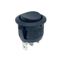 Round Rocker Switch Momentary On Off On