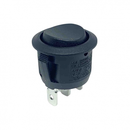 Round Rocker Switch Momentary On Off On