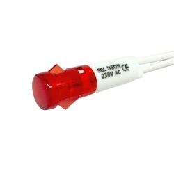 9mm Indicator 240V Leaded