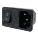 Fused & Switched IEC C14