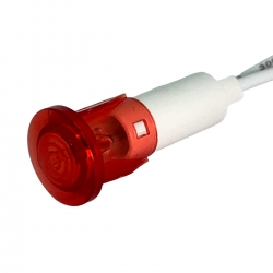 12mm Indicator 240V Red