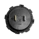 Digital Panel / Dash Mount Voltmeter Vert