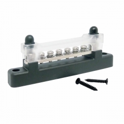 6 Way Busbar 150A 48V DC with Cover