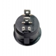 (On)-Off Momentary Single Pole Round Rocker Switch | Red 20A 12V