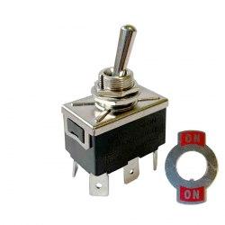 Interruptor de Palanca On On 15A DPDT
