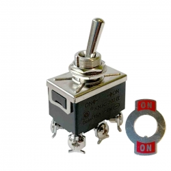 Interruptor de Palanca On On 15A DPDT