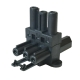GST Connector T Splitter, 3 Pole 16A Pluggable Connector for Lighting