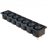 7 Way IEC Outlet