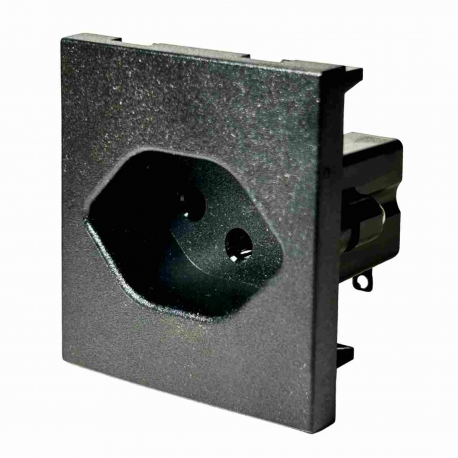 Swiss Power Socket Black