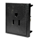 US Power Socket Black