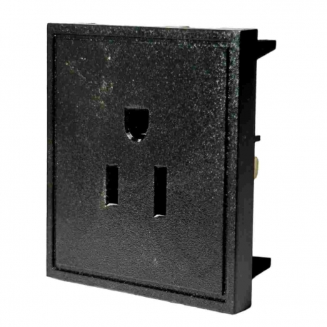 US Power Socket Black