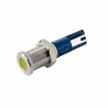 Yellow 8mm Anti Vandal LED Indicator 12V & 24V