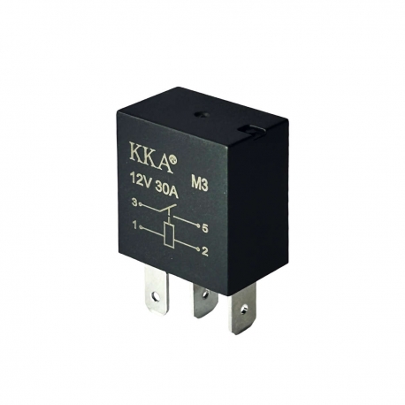Mini Automotive Relay, 30A 12V Normally Open