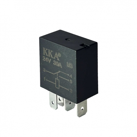 Mini Automotive Relay, 30A 24V Change Over