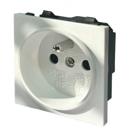 French Euro Module Power Socket