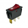 Interruptor Basculante 16A Iluminado Roja
