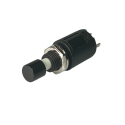 Push Button Switch Black - On-Off Latching