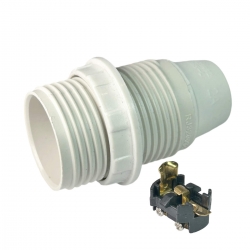 Portalámpara Baquelita﻿﻿ E14 (Roscado)