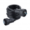 IP67 Waterproof USB 3.0 A Socket Through Hole Panel Mount Connector with Screw Cap