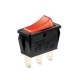 Red Illuminated Single Pole Rocker Switch 240V