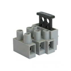 Fused Terminal Block - 3 Way