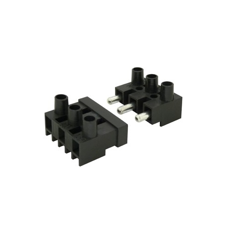 3 Way Plug and Socket Terminal Block