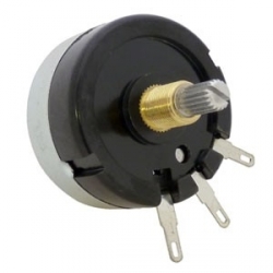 Wire Wound Rotary Potentiometer - 15 Watt 100 Ohm
