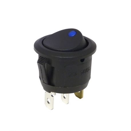 Interruptor Basculante Iluminado 12V Azul