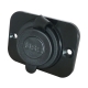 Doble Cargador Enchufe USB Impermeable
