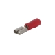 Cosses Electrique à Sertir - Clip Femelle Pré-Isolée, 4,8mm (100)