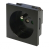 French Power Socket Black